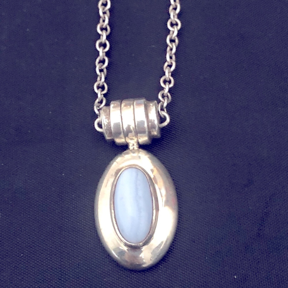 2 in 1 Designer necklace Sterling silver ESPO